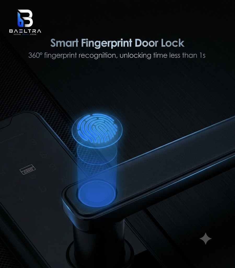 WIFI Fingerprint Smart Door Lock