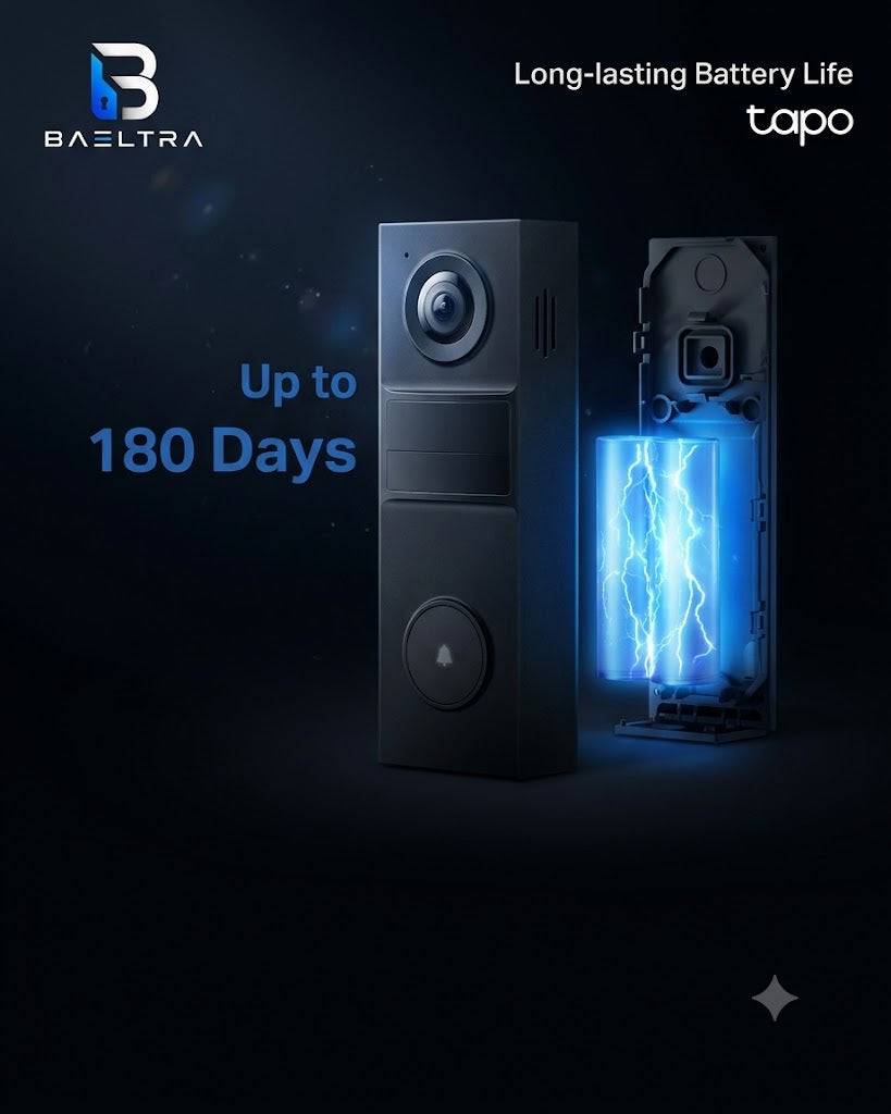 TP-Link Tapo D205 2K Battery Video Doorbell Mini