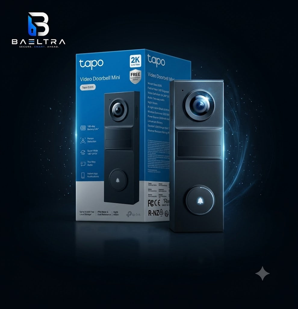 TP-Link Tapo D205 2K Battery Video Doorbell Mini