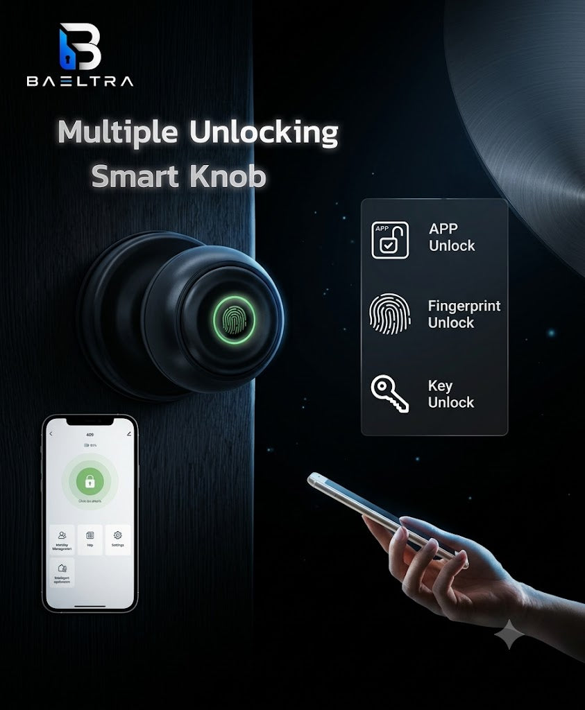 Smart  Fingerprint Door knob/handle