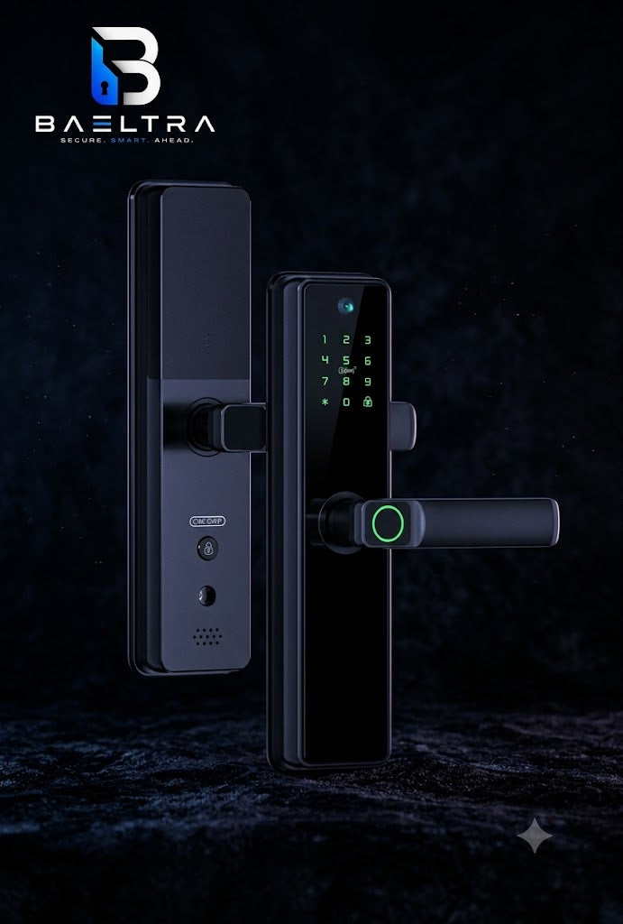 WIFI Fingerprint Smart Door Lock With Camera